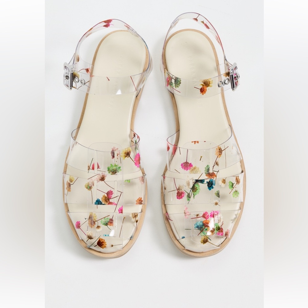 EUC Freda Salvador SERA FISHERMAN SANDAL Floral PVC